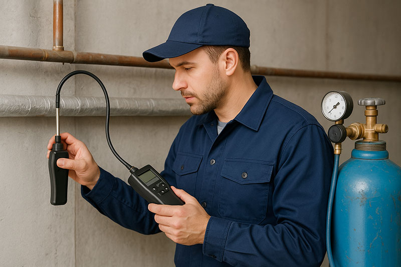 contrôle étanchéité climatiseur