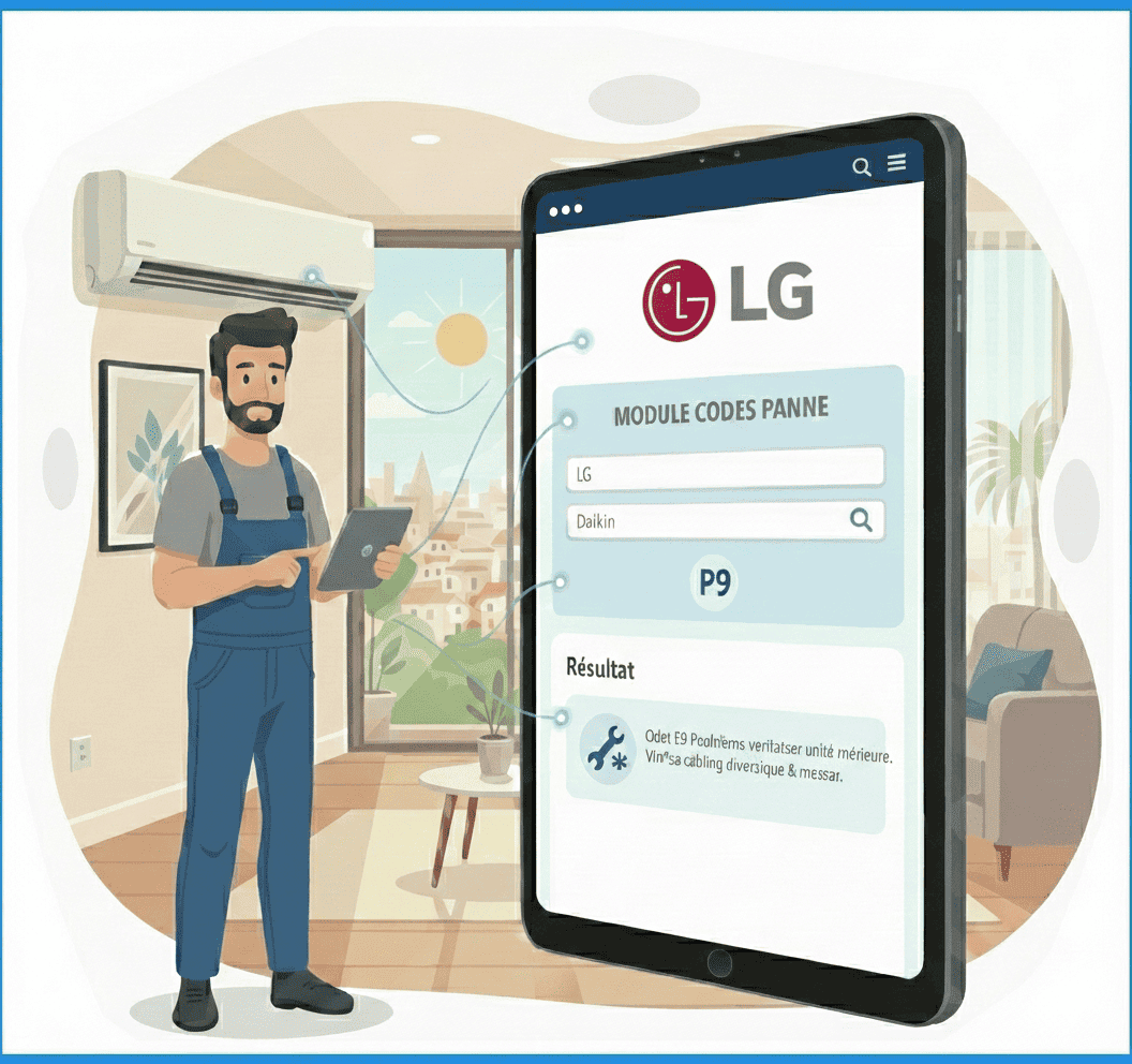 Codes panne climatisation et pompes a chaleur Mitsubishi electric