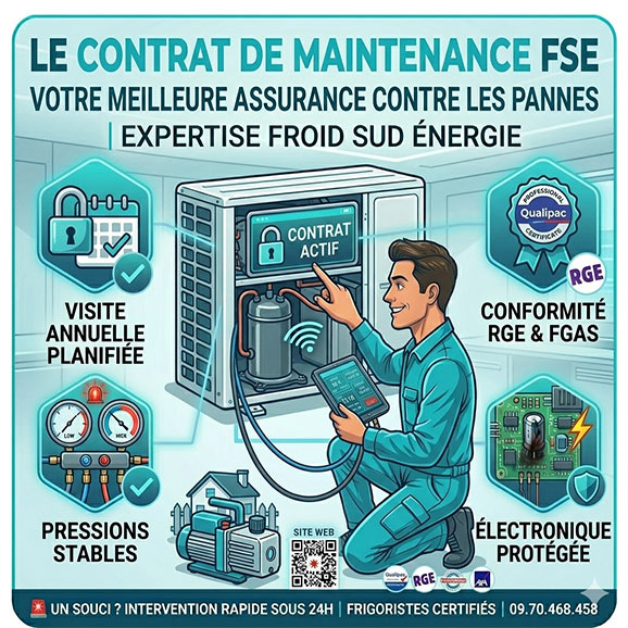 Contrat entretien climatisations Montpellier