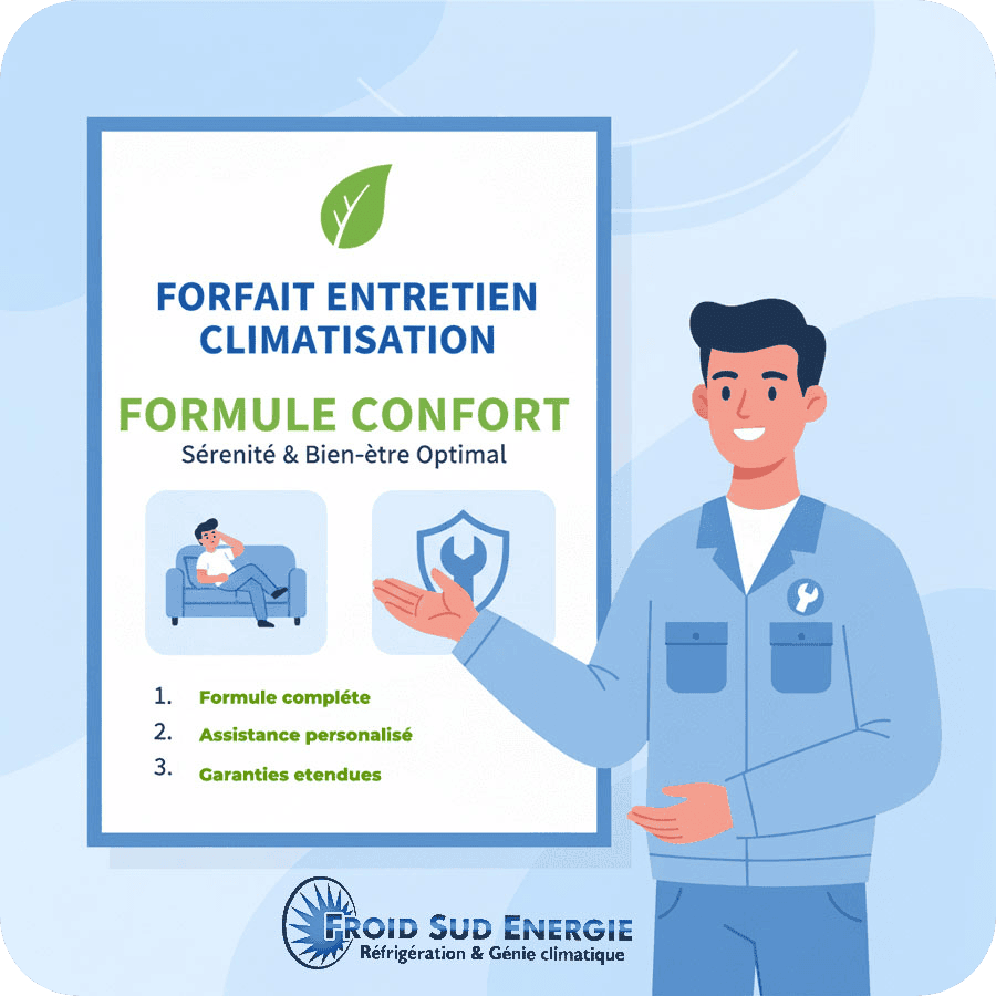 Entretien climatisation formule Confort