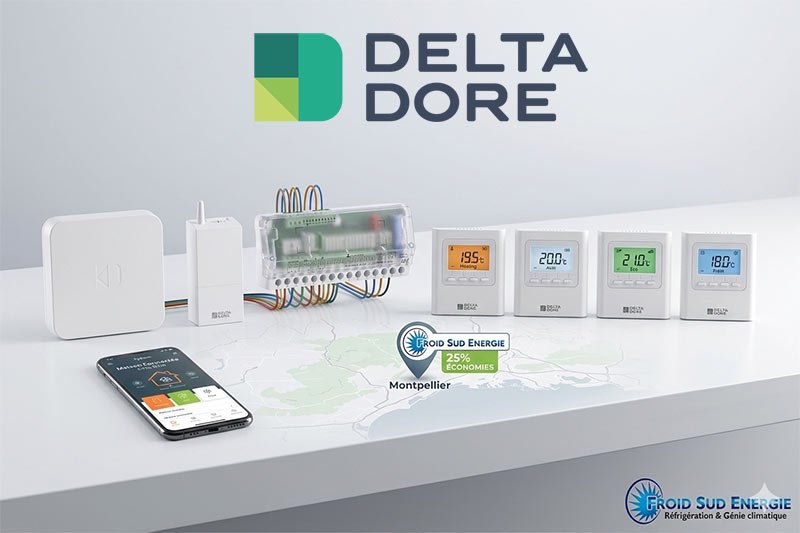 Régulation gainable - Pack Delta 8000 Delta Dore