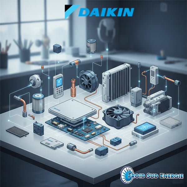 Pieces climatisation et pompes a chaleur Daikin