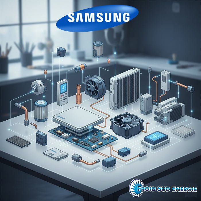 Pieces climatisation et pompes a chaleur Samsung