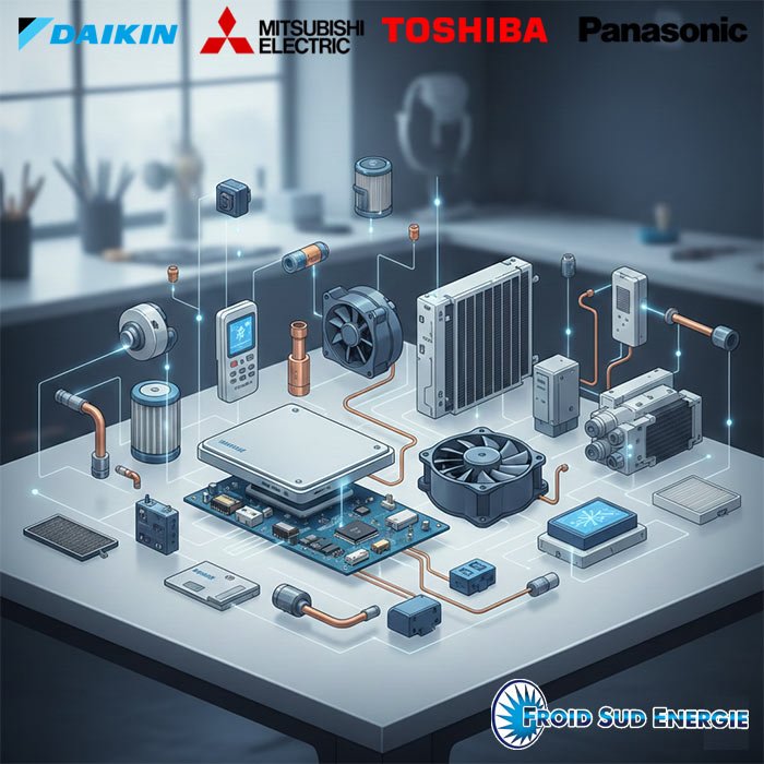 Pieces climatisation et pompes a chaleur