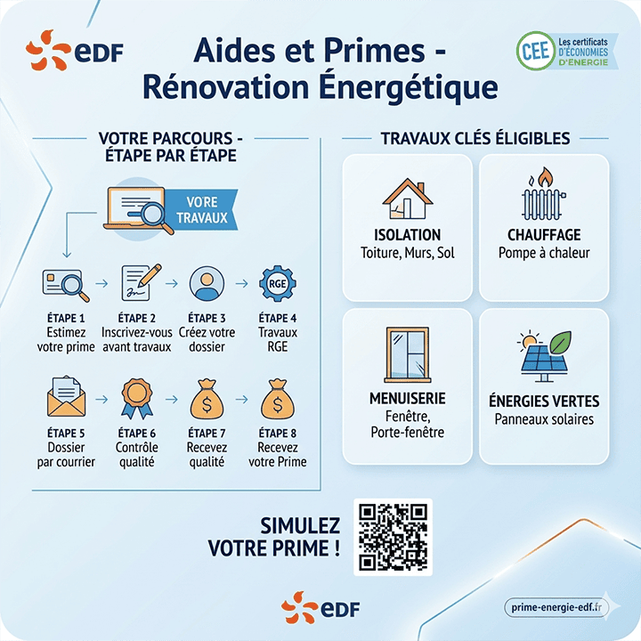 aides et primes rénovation énergétique - climatiseur réversible