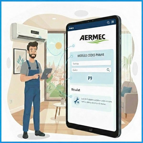 Codes panne climatisation et pompes a chaleur Aermec