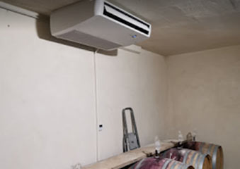 Installation climatisation cave a vins a Montpellier
